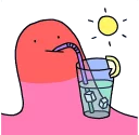 🍹 emoji Blobby💛 by @mlOobot Telegram sticker 7 of 58