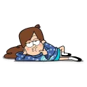 😌 emoji Mabel🌟by @mlOobot Telegram sticker 14 of 50