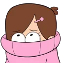 🙄 emoji Mabel🌟by @mlOobot Telegram sticker 3 of 50