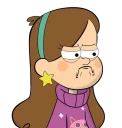 😤 emoji Mabel🌟by @mlOobot Telegram sticker 18 of 50