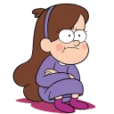😕 emoji Mabel🌟by @mlOobot Telegram sticker 6 of 50