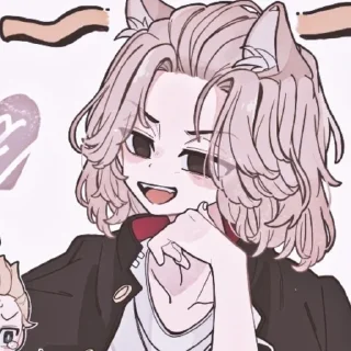 🤫 emoji ★ : Chibi Sano || @sabbiix Telegram sticker 23 of 23