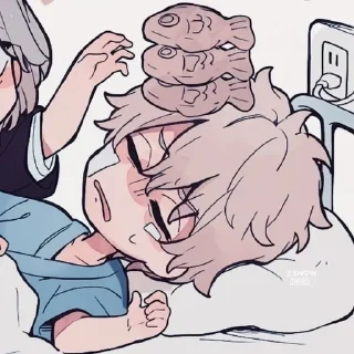 💌 emoji ★ : Chibi Sano || @sabbiix Telegram sticker 7 of 23