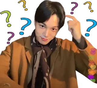 ❓ emoji @jonafzan EXO Telegram sticker 6 of 77
