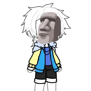 🗿 emoji Оутер. Telegram sticker 14 of 37