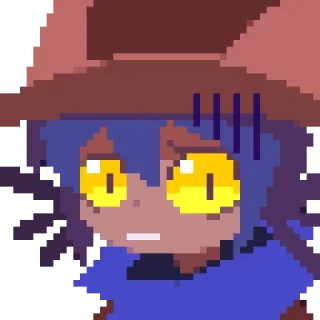 😵 emoji Нико ваншот от @Fixgamez Telegram sticker 12 of 78
