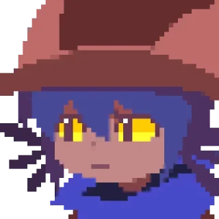 😒 emoji Нико ваншот от @Fixgamez Telegram sticker 8 of 78