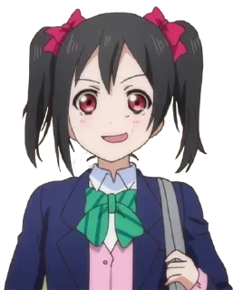 ❤️ emoji Нико-чан @anime_stickerr Telegram sticker 6 of 34
