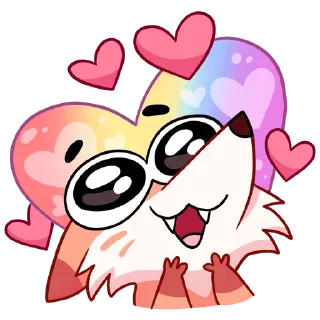 🥰 emoji Ливси без надписей @stickers_vk Telegram sticker 11 of 48