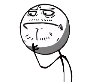 🤔 emoji Meme Telegram sticker 7 of 62