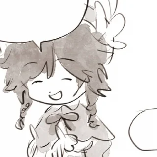 💌 emoji xiaoven bw | @yeetoldyxiaoven Telegram sticker 5 of 100