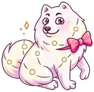 🐕 emoji Самми без надписей @TgSticker Telegram sticker 19 of 48