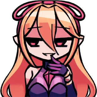😏 emoji Phantom Rose :: @line_stickers Telegram sticker 9 of 24