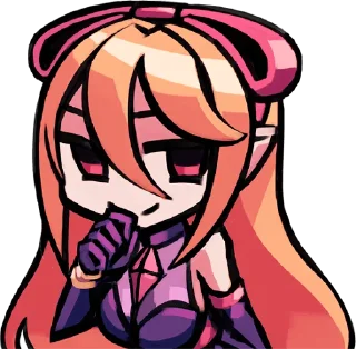 😼 emoji Phantom Rose :: @line_stickers Telegram sticker 14 of 24