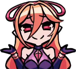 🤷‍♀️ emoji Phantom Rose :: @line_stickers Telegram sticker 21 of 24