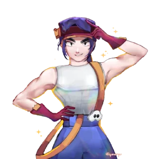 Sticker from Fang, by: @brawlakknews