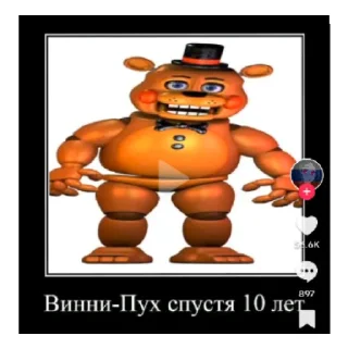 😄 emoji Фнаф Telegram sticker 13 of 55