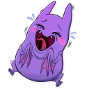 😂 emoji Batty Battons Telegram sticker 1 of 25