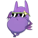 😎 emoji Batty Battons Telegram sticker 3 of 25