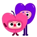 👋 emoji Hearty Hearts Telegram sticker 5 of 22
