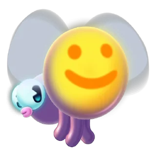 🙂 emoji Fly Telegram sticker 7 of 15