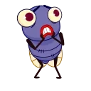 😱 emoji Fly Guy Telegram sticker 4 of 20