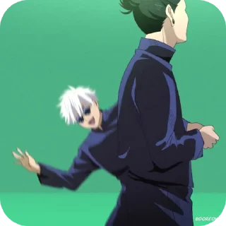 😈 emoji Магическая битва Telegram sticker 7 of 14