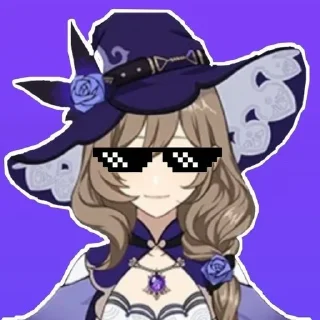 🔑 emoji Lisa. Telegram sticker 19 of 83