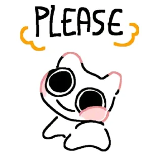 Sticker from Adhd kitty U 😺