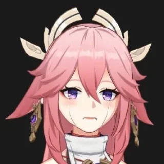 🌟 emoji Yae miko Telegram sticker 12 of 20