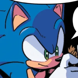 🫤 emoji Sonic IDW comics!!! Telegram sticker 5 of 76