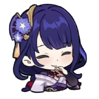 😊 emoji Геншин Telegram sticker 7 of 105