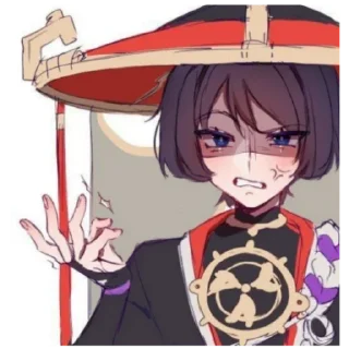 😡 emoji Геншин Telegram sticker 12 of 12