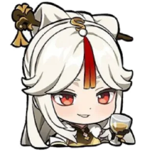 🩸 emoji Геншин Telegram sticker 6 of 105