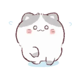 🤍 emoji ᘛ⁠⁐̤⁠ᕐ⁠ᐷ малыши ! → @svalkablin Telegram sticker 23 of 24