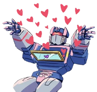 ❤ emoji transformers Telegram sticker 14 of 92