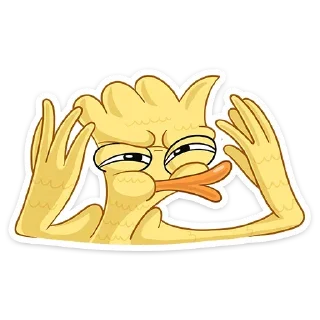 😕 emoji Зак от @stickers_vk Telegram sticker 24 of 40