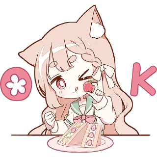 Sticker from Весенние Некомими @Nyasticks