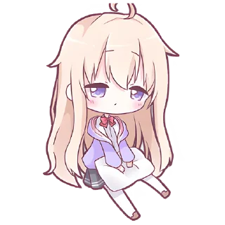 😔 emoji Тяночки-школьницы @nyasticks Telegram sticker 24 of 41