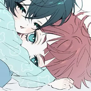 ❤️ emoji Rin/Sae. ( @Darkhote ) Telegram sticker 24 of 54
