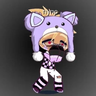 😠 emoji Gasha|пупс💜 Telegram sticker 9 of 15