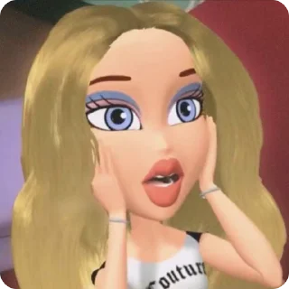 😱 emoji BRATZ Telegram sticker 10 of 73