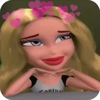 😊 emoji BRATZ Telegram sticker 17 of 73