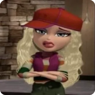 😒 emoji BRATZ Telegram sticker 21 of 73