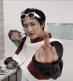 Sticker from ATEEZ(cringe)