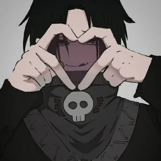 🕷 emoji темпо любит фейтана / feitan Telegram sticker 14 of 34