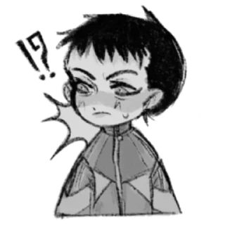 ⁉️ emoji Покалеченный вольтрон ( @h01ka edition) Telegram sticker 18 of 28