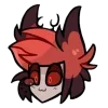 🤩 emoji chibi alastor! @melroyale @TgEmodziBot Telegram sticker 24 of 36