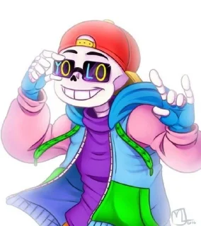 🌟 emoji Санс Telegram sticker 13 of 15