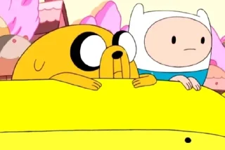 🌟 emoji Jake the Dog Telegram sticker 17 of 69